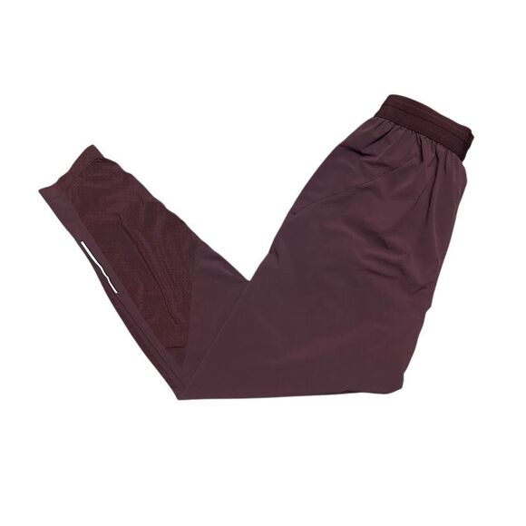 Nike Dri-Fit Red Jogger Sweatpants Size XS Zipped Pockets Athletic Activewear - Picture 2 of 11